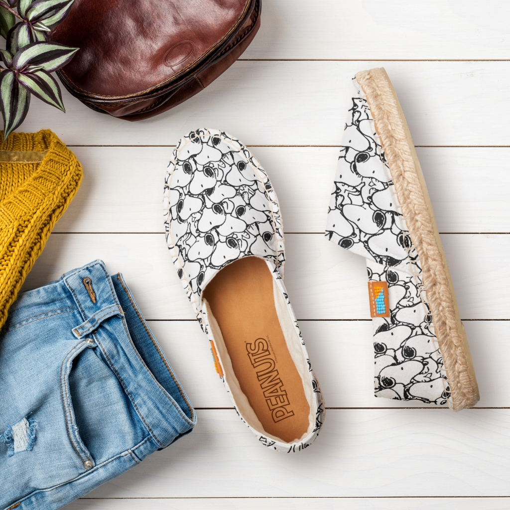 Snoopy Classic Comics Pattern Espadrilles