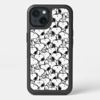 Snoopy Classic Comics Pattern iPhone 13 Case
