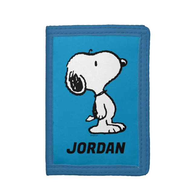 Snoopy Classic Comics Trifold Wallet (Front Vertical)