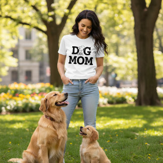 Snoopy | Dog Mom T-Shirt Tri-Blend Shirt