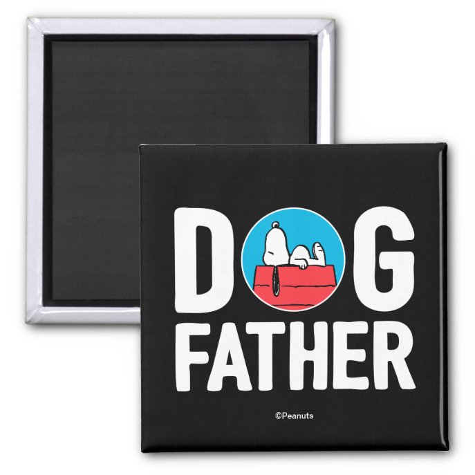 Snoopy Doghouse - Dog Father Magnet