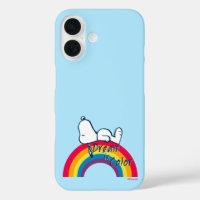 Snoopy | Dream in Color Rainbow iPhone 16 Case