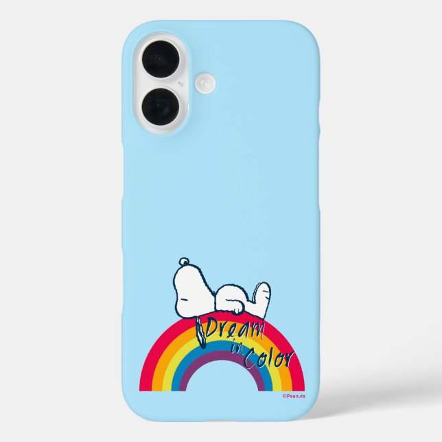 Snoopy | Dream in Color Rainbow Case-Mate iPhone Case (Back)