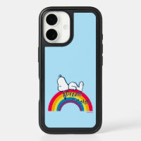 Snoopy | Dream in Color Rainbow iPhone 16 Case