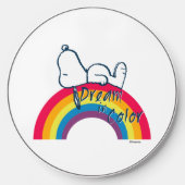 Snoopy | Dream in Color Rainbow Wireless Charger (Front)