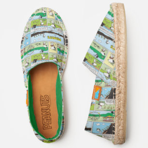 Snoopy & Friends   Go Camping Espadrilles