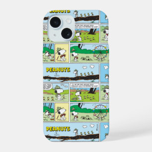 Snoopy & Friends Go Camping iPhone 15 Case