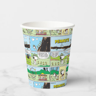 Snoopy & Friends | Go Camping Paper Cups