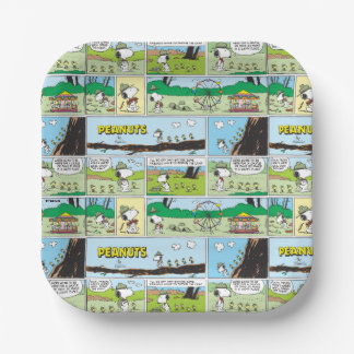 Snoopy & Friends | Go Camping Paper Plates
