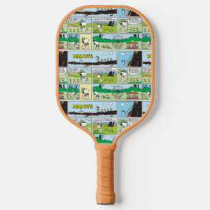 Snoopy & Friends Go Camping Pickleball Paddle