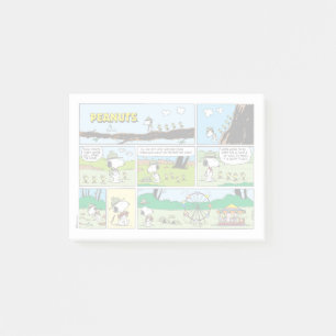 Snoopy & Friends Go Camping Post-it Notes