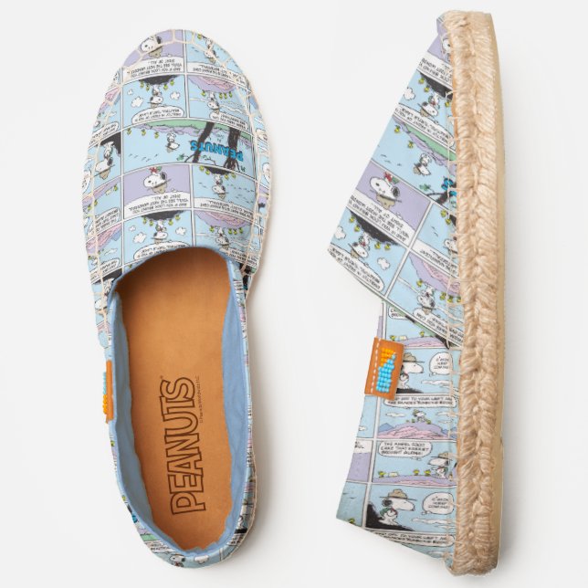 Snoopy & Friends | Go Hiking Espadrilles (Side)