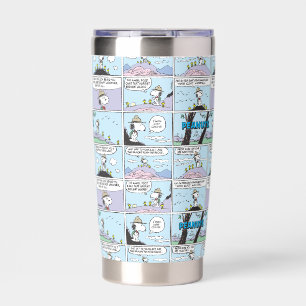Snoopy & Friends   Go Hiking Insulated Tumbler