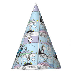 Snoopy & Friends   Go Hiking Party Hat