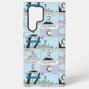 Snoopy & Friends Go Hiking Samsung Galaxy S22 Ultra Case