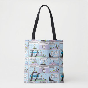 Snoopy & Friends Go Hiking Tote Bag
