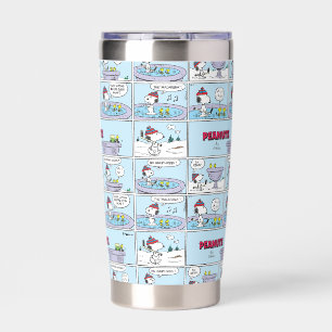 Snoopy & Friends Hockey Game Insulated Tumbler