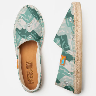 Snoopy Great Outdoors Pattern Espadrilles