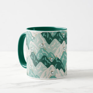 Snoopy Great Outdoors Pattern Mug