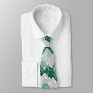 Snoopy Great Outdoors Pattern Neck Tie