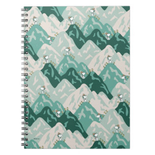Snoopy Great Outdoors Pattern Notebook