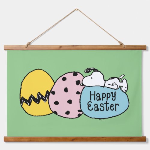 Snoopy _ Happy Easter Hanging Tapestry