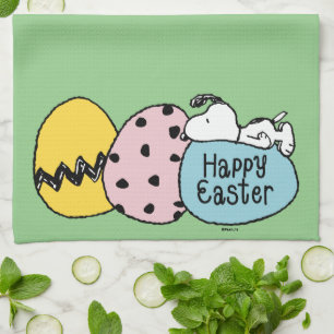 Snoopy - Happy Easter Kitchen Towel