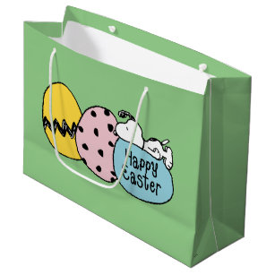 Snoopy - Happy Easter Large Gift Bag