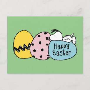 Snoopy - Happy Easter Postcard