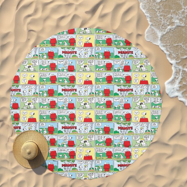 Snoopy & His Brothers Andy & Olaf Beach Towel (Beach)