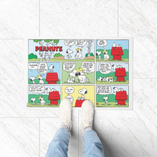 Snoopy & His Brothers Andy & Olaf Doormat