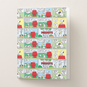Snoopy & His Brothers Andy & Olaf Pocket Folder
