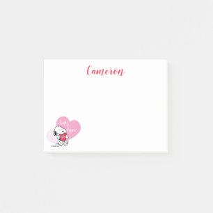Snoopy Hugs & Kisses Post-it Notes
