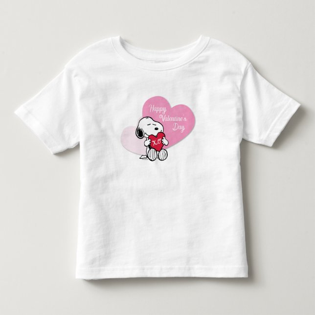 Snoopy Hugs & Kisses Toddler T-shirt (Front)