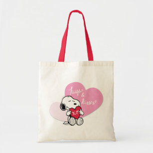Snoopy Hugs & Kisses Tote Bag