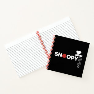 Snoopy Japanese Typography Graphic Notebook