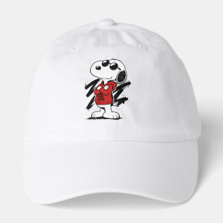 Snoopy Joe Cool 90s Cartoon Graphic Illustration Hat