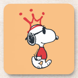 Snoopy - Joe Cool Crown Beverage Coaster