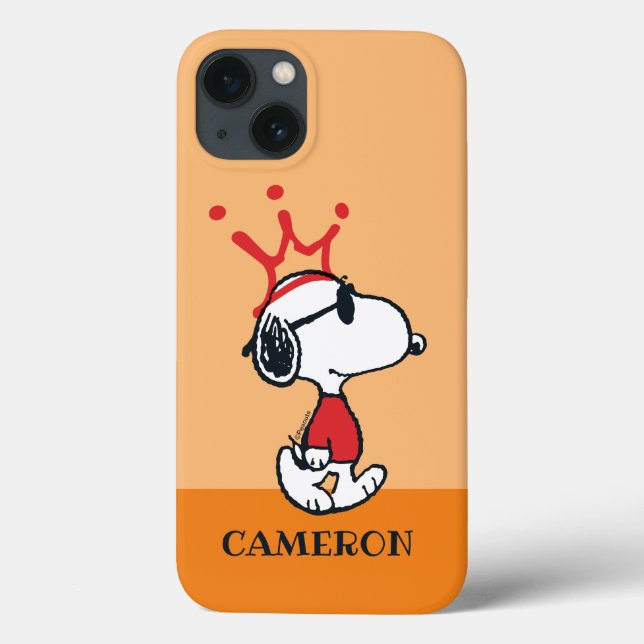 Snoopy - Joe Cool Crown Case-Mate iPhone Case (Back)