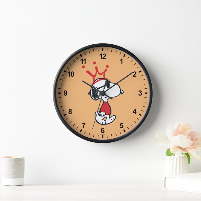 Snoopy - Joe Cool Crown Clock (Home)