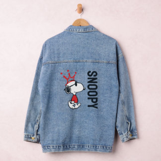 Snoopy - Joe Cool Crown Denim Jacket