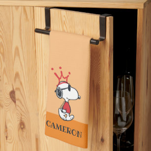 Snoopy - Joe Cool Crown Kitchen Towel