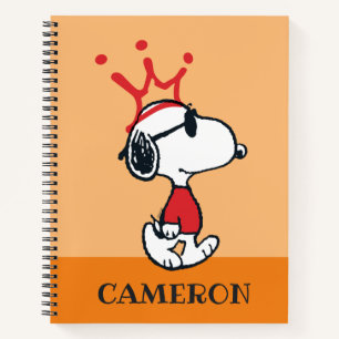 Snoopy - Joe Cool Crown Notebook