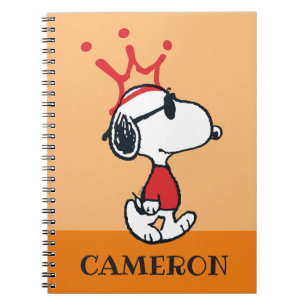 Snoopy - Joe Cool Crown Notebook