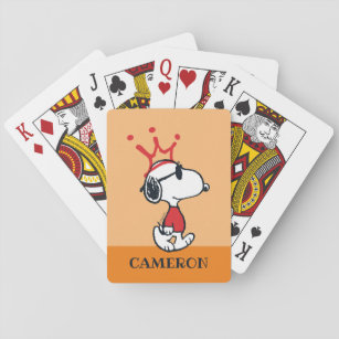 Snoopy - Joe Cool Crown Playing Cards