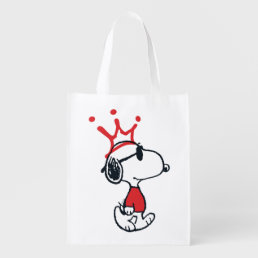 Snoopy - Joe Cool Crown Tote Bag