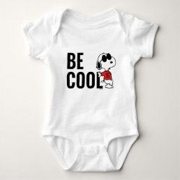 Snoopy &quot;Joe Cool&quot; Standing Baby Bodysuit