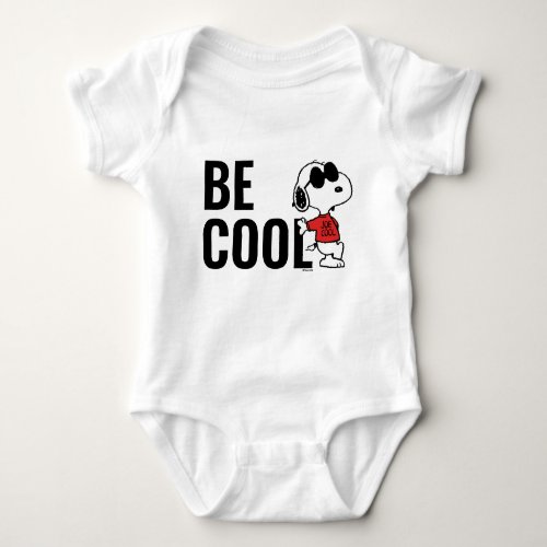 Snoopy Joe Cool Standing Baby Bodysuit