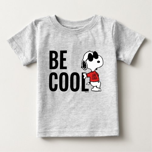 Snoopy Joe Cool Standing Baby T_Shirt