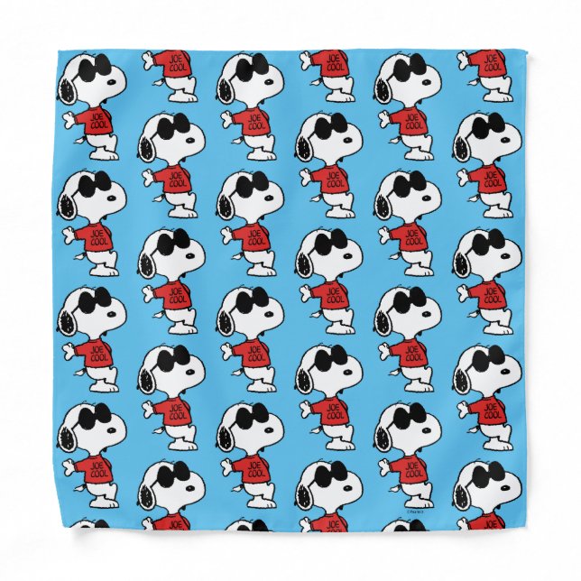 Snoopy "Joe Cool" Standing Bandana (Front)